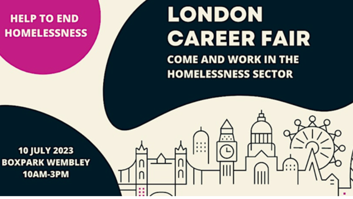 London Careers Fair for Homeless Sector Image